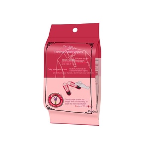 Enhanced <b>White</b> Clothes Wipes Spot Quick Stain Removal Wet Wipes <b>Small</b> <b>Bag</b> Portable Thickened Cleansing Wipes - Product Image 6