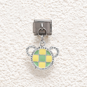 Italian Block Bracelet Creative DIY Pendant Modular Jewelry Personalized Stainless Steel Bracelet Accessories - Product Image 4