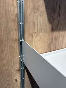 Étagère murale en aluminium réglable, design de <span class=keywords><strong>rail</strong></span> suspendu pour TV, armoire, salon, pot de fleurs, rangement de vêtements - Durable, montage facile - Product Image 4