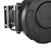 Enrouleur de câble électrique - NEMA 5-15 12AWG SJTW 50 pieds 125V 15A Certifié ETL IP44 Utilisation domestique avec prise verrouillable