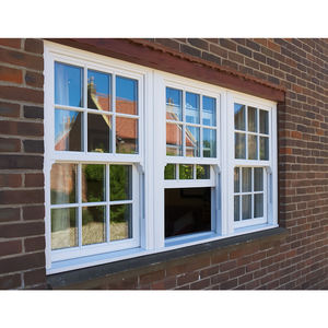 Ventana Inteligente de Vinilo Estilo <span class=keywords><strong>Colonial</strong></span> <span class=keywords><strong>Americano</strong></span>, de Una o Dos Hojas, Corredera, de Fibra de Vidrio, con Rejillas Verticales de Vidrio - Product Image 6