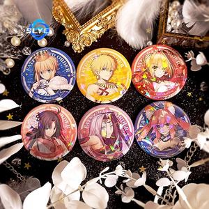 FATE FGO Anime Métal Laser Verre Badge Marchandise Artoria Gilgamesh Tamamo-no-Mae Shiki Ryougi - Product Image 1