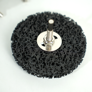 Disque à lamelles MOPAI W881 en nylon à changement rapide de haute qualité, 150 mm, dureté moyenne, garantie 3 ans, disque de polissage et de ponçage OEM - Product Image 4