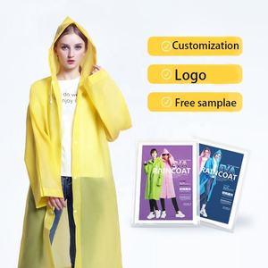 EVA Haoya Vélo Scooter Imperméable Pleine longueur pour la Pluie Équitation <span class=keywords><strong>Poncho</strong></span> Scooter Cape <span class=keywords><strong>Poncho</strong></span> Imperméable avec Chapeau Bord Gants - Product Image 2