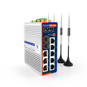<span class=keywords><strong>Routeur</strong></span> cellulaire industriel PUSR Gigabit Edge Qualcomm double bande 4G WiFi6 avec écran OLED Python DIY USR-G809s-G - Product Image 1