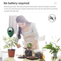 Nouveautés Testeur de sol Ph mètre Sonde de haute qualité Détecteur d'humidité du sol Compteur Jardin Plante Fleur