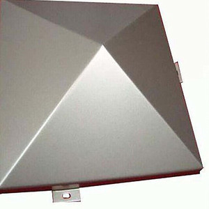 Revêtement mural extérieur décoratif en aluminium irrégulier pour bâtiment - Product Image 5