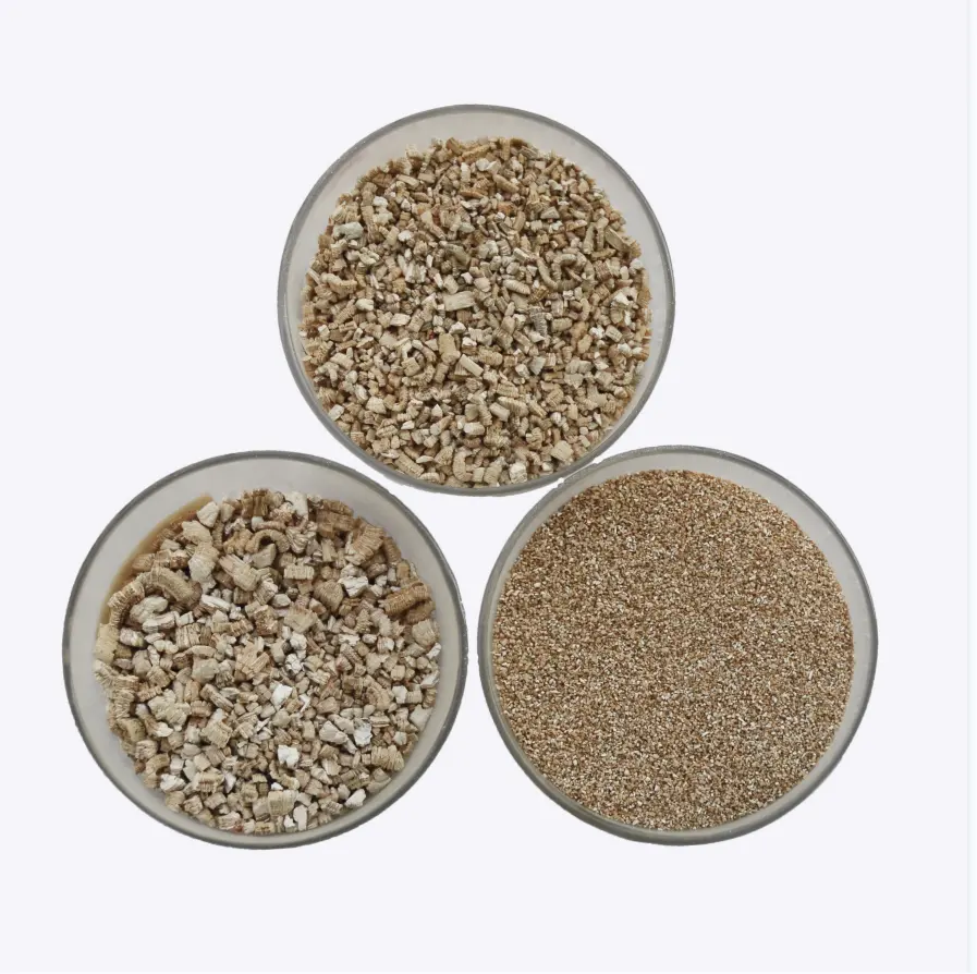 Factory price custom Agriculture raw white vermiculite Expanded Vermiculite for Nursery substrate pet soil