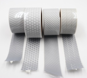 Bán buôn phân đoạn băng phản chiếu mô hình tùy chỉnh phản chiếu truyền nhiệt đường chéo Dải Vinyl cho quần áo - Product Image 1