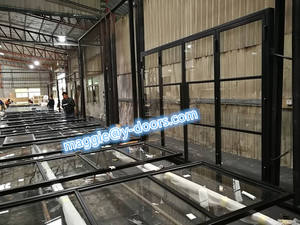 Pintu Besi Prancis Kustom Pintu Lipat Modern Pintu Accord Baja - Product Image 6