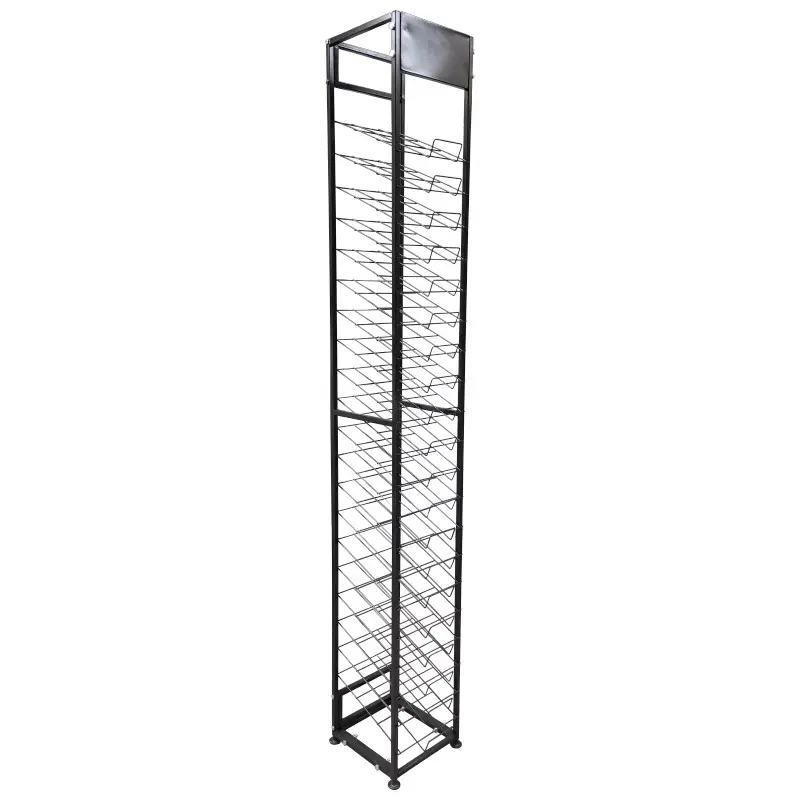 Özel Metal stand A4 A4 kağıt teşhir rafı