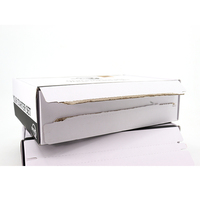 Boîte en carton ondulé biodégradable sans colle, boîte d'expédition à fermeture éclair, boîte d'expédition auto-adhésive sans adhésif pour emballage express
