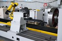 Machine de soudage robotisée de revêtement additif au laser de 6 kW pour le durcissement, le trempe et la résistance à l'usure des arbres d'engrenage, nouvelle