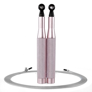 Cuerda de saltar de aluminio ajustable, <span class=keywords><strong>Ultra</strong></span> rápida, sin enredos, salto de velocidad de calidad premium para deportes y fitness, venta al por mayor - Product Image 2