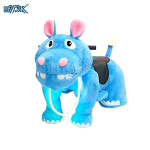Người lớn và trẻ em kích thước động vật đi xe trẻ em cưỡi đồ chơi động vật sang trọng cưỡi điện để bán - Product Image 2
