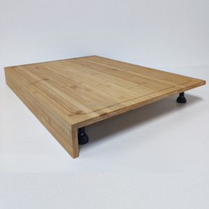 Grande planche à découper en bois de bambou pour la cuisine, sur le dessus de la cuisinière - Product Image 1
