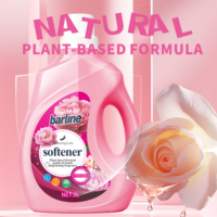 Adoucissant textile liquide jetable écologique Barline, parfum de rose longue durée, antistatique pour les vêtements, lessive de qualité supérieure