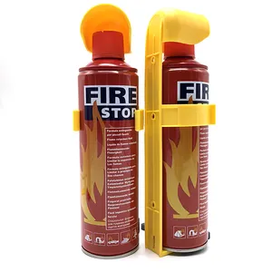 500 ml wasser basierter Feuers topp Günstiges Auto Mini Foam Spray Feuerlöscher ISO-geprüft