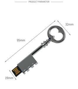 Cadeau de promotion Logo personnalisé clé <span class=keywords><strong>USB</strong></span> en métal clé <span class=keywords><strong>USB</strong></span> argentée dorée 2 Go 4 Go 8 Go 16 Go 32 Go clé <span class=keywords><strong>USB</strong></span> cadeau d'affaires clé <span class=keywords><strong>USB</strong></span> - Product Image 2