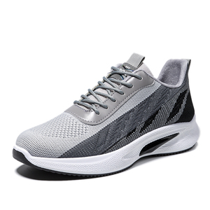 Baskets noires bon marché en gros chaussures de course chaussures de marche et <span class=keywords><strong>fitness</strong></span> décontractées pour hommes chaussures de tennis pour la course en plein air - Product Image 4