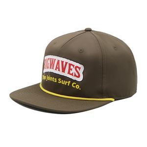 Imprimé personnalisé non construit 5 panneaux Snapback Hat Sports Rope Snapback Cap pour hommes - Product Image 1