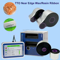 Ruban de transfert thermique TTO 33mm*600m résistant aux rayures pour impression industrielle Markem Imaje pour emballages flexibles