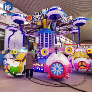 Carnaval Rides Parc D'attractions Intérieur Extérieur En Fiber De Verre En Acier Rotatif Volant Voiture Amusement Manèges à Vendre - Product Image 2