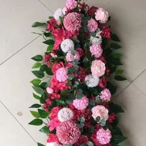 Muro <span class=keywords><strong>de</strong></span> <span class=keywords><strong>Flores</strong></span> Artificiales para Ceremonia <span class=keywords><strong>de</strong></span> Boda, <span class=keywords><strong>Guirnalda</strong></span> <span class=keywords><strong>de</strong></span> Rosas Artificiales para Fondo <span class=keywords><strong>de</strong></span> Arco y Decoración <span class=keywords><strong>de</strong></span> Mesa - Product Image 6