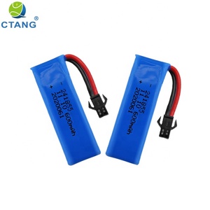 Аккумуляторная батарея 30C 11,1 v 600mah 241855 14,8 V 30C 60C 1800mAh 2000mAh для радиоуправляемого самолета - Product Image 6