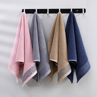 Factory Wholesale Thicken Absorb Water 100% Cotton Bath Towel Hotel Towels Set Luxury Home Bathroom Towels