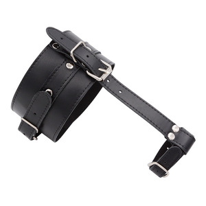 BDSM cuir <span class=keywords><strong>pouce</strong></span> orteils Bondage poignets main pied retenue manchettes érotique jouets sexuels pour Couples esclave contraintes jeux pour adultes fétiche - Product Image 5