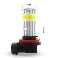 LANSEKO Super Bright Automotive G12 H11 LED-Nebels chein werfer Plug & Play Halogen Small Size mit 1200LM 15W für Motorrad-Auto licht