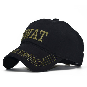 Vente en gros de casquettes de camping brodées pour la chasse 100% coton toile camouflage camouflage pour hommes casquettes d'été de baseball et de sport - Product Image 6