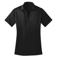 Polo de travail et de sport en piqué 100 % polyester pour femme, col en V, manches courtes, teinture originale néon, vente en gros