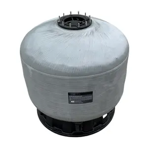 Harga pabrik Filter pasir kolam Fiber Glass 800Mm hijau untuk bak Spa panas