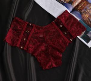 Culottes Grossiste Femme String Respirant Taille Basse Croisée Tanga Femme Sexy Transparent - Product Image 4