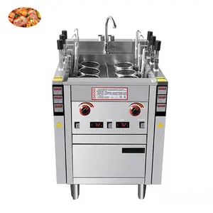 Mesin memasak mie, Ketel mie Stainless Steel, mesin memasak Mi Pasta listrik, Boiler