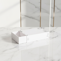 Scatola Personalizzata in Cartone Bianco per Abbigliamento con Cassetto Estraibile, Confezione Regalo