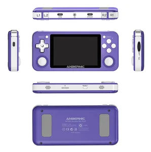 Newest Anbernic RG351P 64bit handheld game player dual systems retro video 64GB open source system game console built in 64G