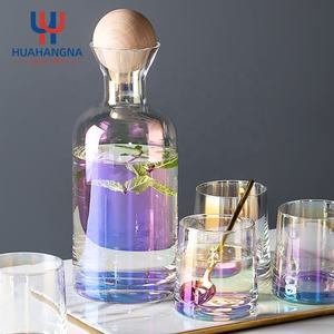 Jarra <span class=keywords><strong>de</strong></span> Agua <span class=keywords><strong>de</strong></span> Vidrio <span class=keywords><strong>de</strong></span> Borosilicato <span class=keywords><strong>de</strong></span> 1200 ml para Dormitorio y Juego <span class=keywords><strong>de</strong></span> Jarras y Teteras con Tapa <span class=keywords><strong>de</strong></span> Bola y Vaso <span class=keywords><strong>de</strong></span> Vidrio - Product Image 5