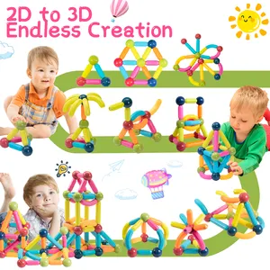 儿童幼儿园学前教育玩具2024其他蒙特梭利教育创意玩具用品磁块玩具