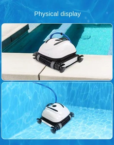 Robot Automático para Limpiar Paredes y Eliminar Sedimentos en Piscinas, Robot de Succión para Piscinas con Cable L800 - Product Image 6