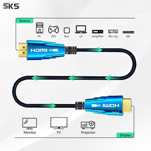 <strong>HDMI</strong> 2.0 Fiber Optic <strong>Cable</strong> 4K 60Hz Blue Aluminum Shell High Speed <strong>HDMI</strong> <strong>Cable</strong> - Product Image 4
