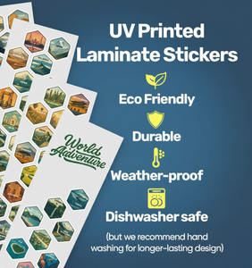 Thermos à double paroi <span class=keywords><strong>de</strong></span> 32 oz avec logo personnalisé, étiquette privée, avec autocollants pour carte du monde, gobelet <span class=keywords><strong>de</strong></span> <span class=keywords><strong>voyage</strong></span> - Product Image 3