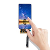 Écran flexible 6.68 pouces 1080*2400 MIPI Écran AMOLED Module LCD à écran flexible OLED 6.68 pouces avec écran tactile Oncell