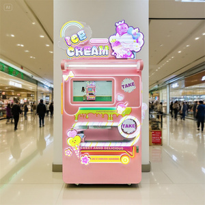 Máquinas expendedoras de helados comerciales para hacer helados automáticos Soft Serve Maker para precio de venta de negocios - Product Image 1