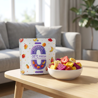 Op maat gemaakte gravure bedrukte, food grade, hitteverzegelbare stand-up pouch van PET/Al/PE structuur voor noten, gevriesdroogd fruit en snacks, merk XQ model.