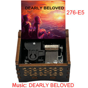 Dearly Beloved Wind up Music Box de Game Kingdom Hearts 18 Note Silver Movement Regalo especial para el cumpleaños de la familia de amigos - Product Image 6