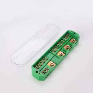 Boîtier de raccordement <span class=keywords><strong>électrique</strong></span> <span class=keywords><strong>triphasé</strong></span> à quatre fils, répartiteur 12 voies FJ6/JHD, boîte de comptage/jonction, bloc de terminaison de ligne principale haute puissance - Product Image 4