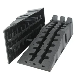 Heavy Duty Plastic Car Service Ramp Car Lifting Slope Car Repair Durable Ramp For Vehicle Maintenance Repair Oil Change